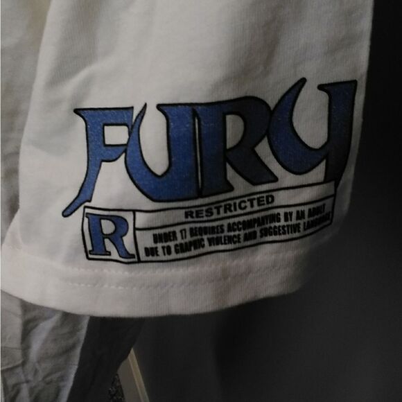 Fury-T shirt signed Sz XL - Picture 6 of 12